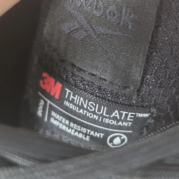 Reebok Trailgrip Tactical Mens 8" Leather Waterproof Insulated Boots Black Sz 15 - Picture 8 of 10